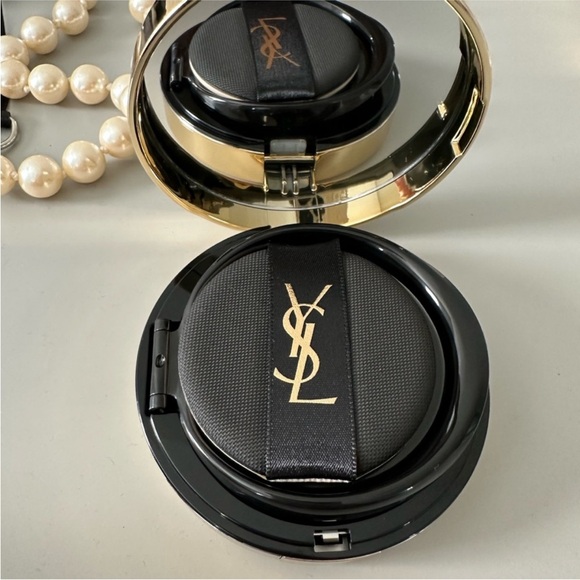 NEW YSL LE CUSHION ENCRE De PEAU Fusion Cushion Foundation Full Coverage 20 - Picture 5 of 6
